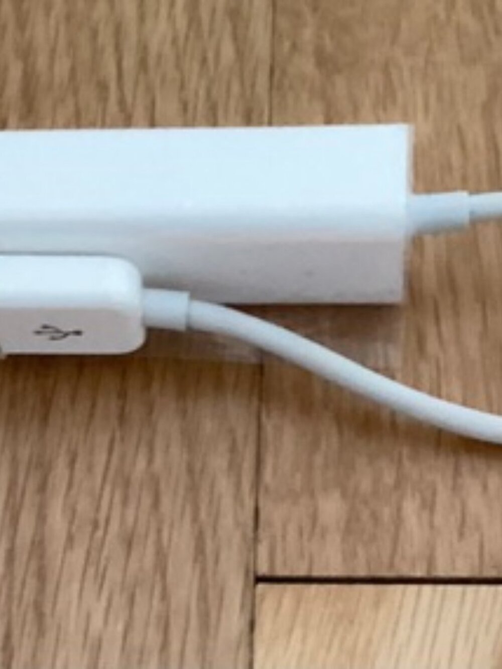 Apple - A1277 USB Ethernet Adapter for Apple Macbooks